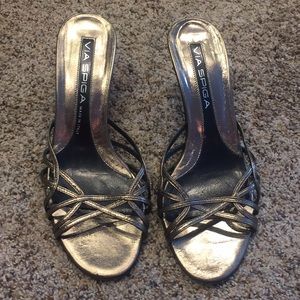 Via Spiga Bronze heels